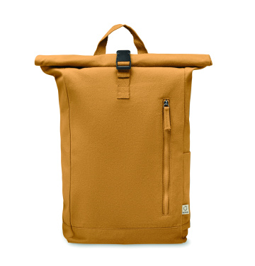 Logo trade promotional item photo of: Roll top backpack 390 gr/m²