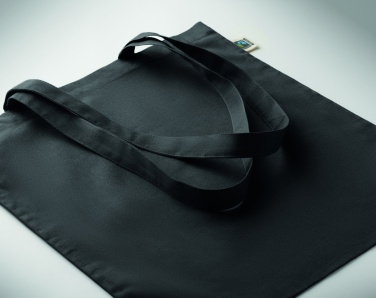 Logo trade promotional merchandise image of: Shopping bag Fairtrade 180gr