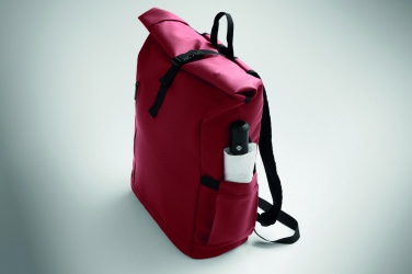 Logo trade promotional merchandise picture of: Rolltop laptop rucksack 600D