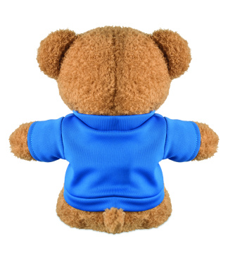 Logo trade promotional products image of: Teddy bear with t-shirt 23 cm