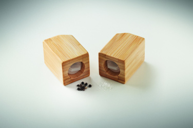 Logotrade promotional giveaways photo of: Bamboo salt & pepper set