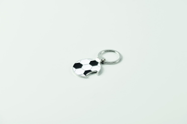 Logo trade promotional gifts picture of: Football keyring with opener