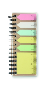 Logotrade promotional product picture of: Memo pad in PP