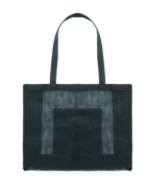 Logo trade promotional giveaways picture of: RPET mesh shopping bag