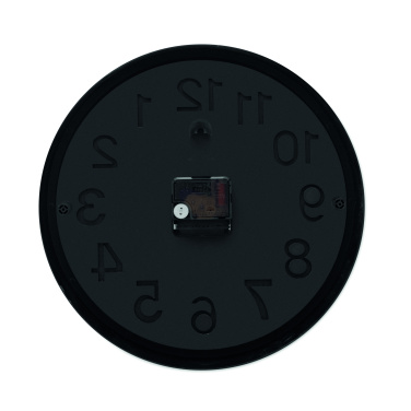 Logo trade promotional items image of: Wall clock in PP