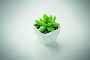Logo trade advertising products image of: Mini artificial plant