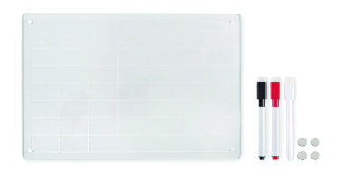 Logo trade promotional giveaways image of: Magnetic acrylic planner