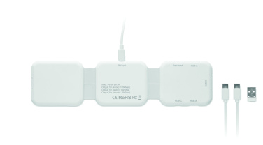 Logotrade promotional giveaway image of: Foldable charging station