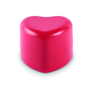 Logo trade promotional products picture of: Heart shape vegan lip balm
