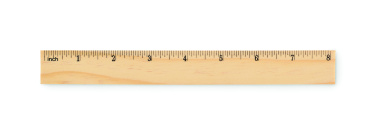 Logotrade promotional items photo of: Wooden ruler 20cm
