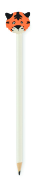 Logotrade corporate gift image of: Wooden pencil in animal shape