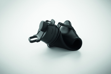 Logo trade corporate gifts image of: Foldable silicone sports bottle