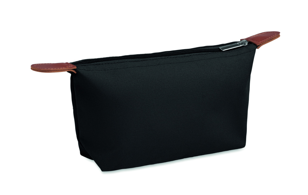 Logo trade advertising products picture of: Cosmetic bag in 600D RPET
