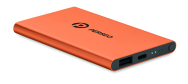 Logo trade promotional giveaways picture of: 4000 mAh Power Bank Type C