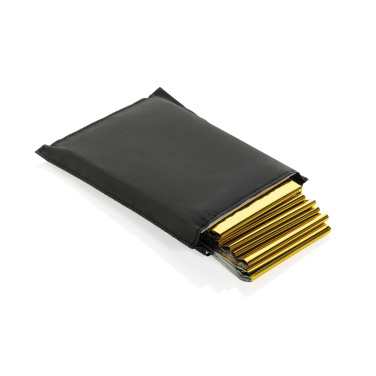 Logotrade promotional merchandise picture of: Solra emergency blanket in RCS recycled RPET pouch