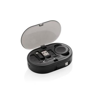 Logotrade promotional giveaway image of: Chargevix RCS rplastic Multi-functional 60W charging set