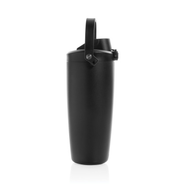 Logotrade promotional products photo of: Avira Ayala RCS re-steel duosip lockable crossbody tumbler