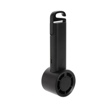 Logotrade promotional products photo of: Twist RCS recycled plastic re-chargeable portable fan