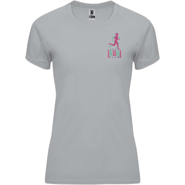 Logo trade corporate gifts picture of: Bahrain short sleeve women's sports t-shirt