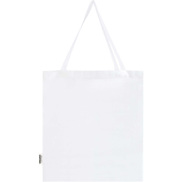 Logo trade promotional merchandise photo of: Odisha 180 g/m² OCS organic full gusset tote bag 14L