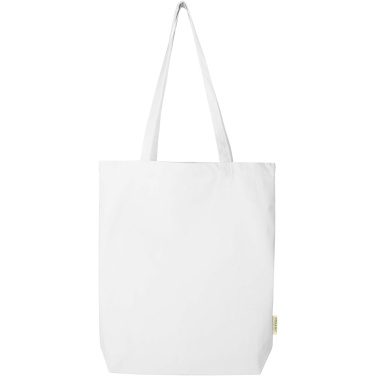 Logo trade promotional items image of: Odisha 270 g/m² OCS organic tote bag 10L
