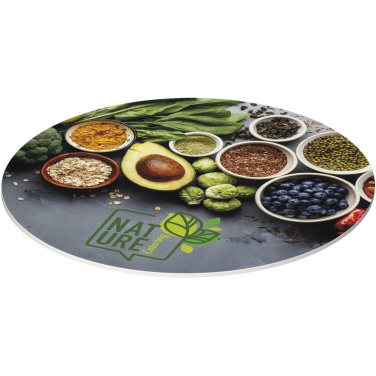 Logo trade promotional giveaway photo of: Lumin round coaster