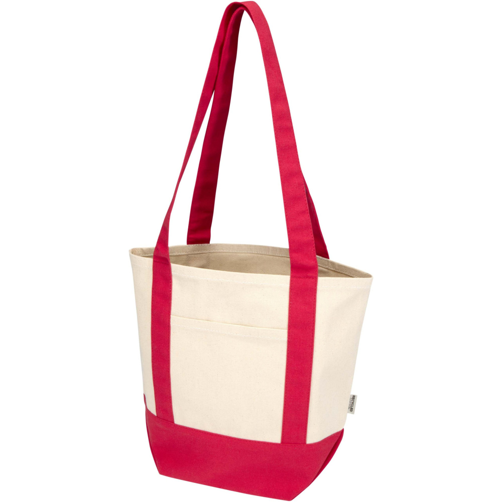 Logotrade advertising products photo of: Sam 320 g/m² GRS recycled mini cotton tote bag