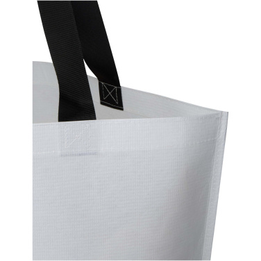 Logotrade promotional merchandise picture of: Duo GRS recycled double-laminated oversized tote bag 30L