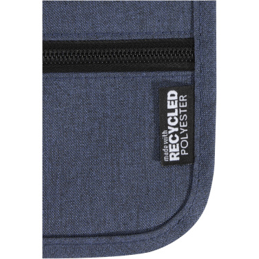 Logo trade promotional giveaways picture of: Ross GRS recycled smart travel pouch
