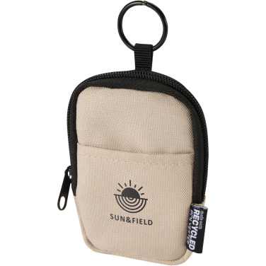 Logotrade promotional merchandise image of: Byron Clip & Go GRS recycled small pouch 0.2L
