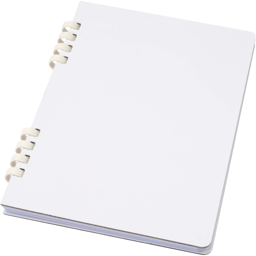 Logo trade promotional merchandise photo of: Fil A5 hard cover RCS recycled spiral notebook