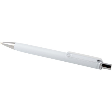 Logotrade business gift image of: Feld RCS recycled ballpoint pen with metallic finish (black ink)