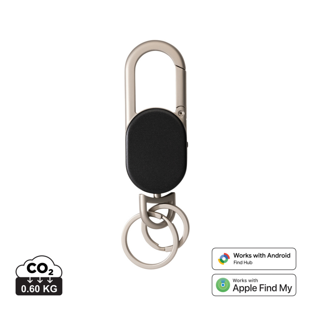 Logotrade promotional giveaway image of: Keyfinder Dual keychain with worldwide locating