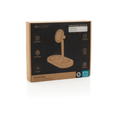 Logotrade business gift image of: Quantum RCS ultra-fast 25W Magnetic desk wireless Charger