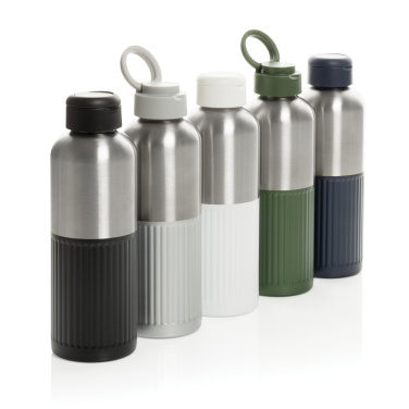Logotrade promotional merchandise image of: Ripple RCS R-steel leakproof water bottle with handle 750ML