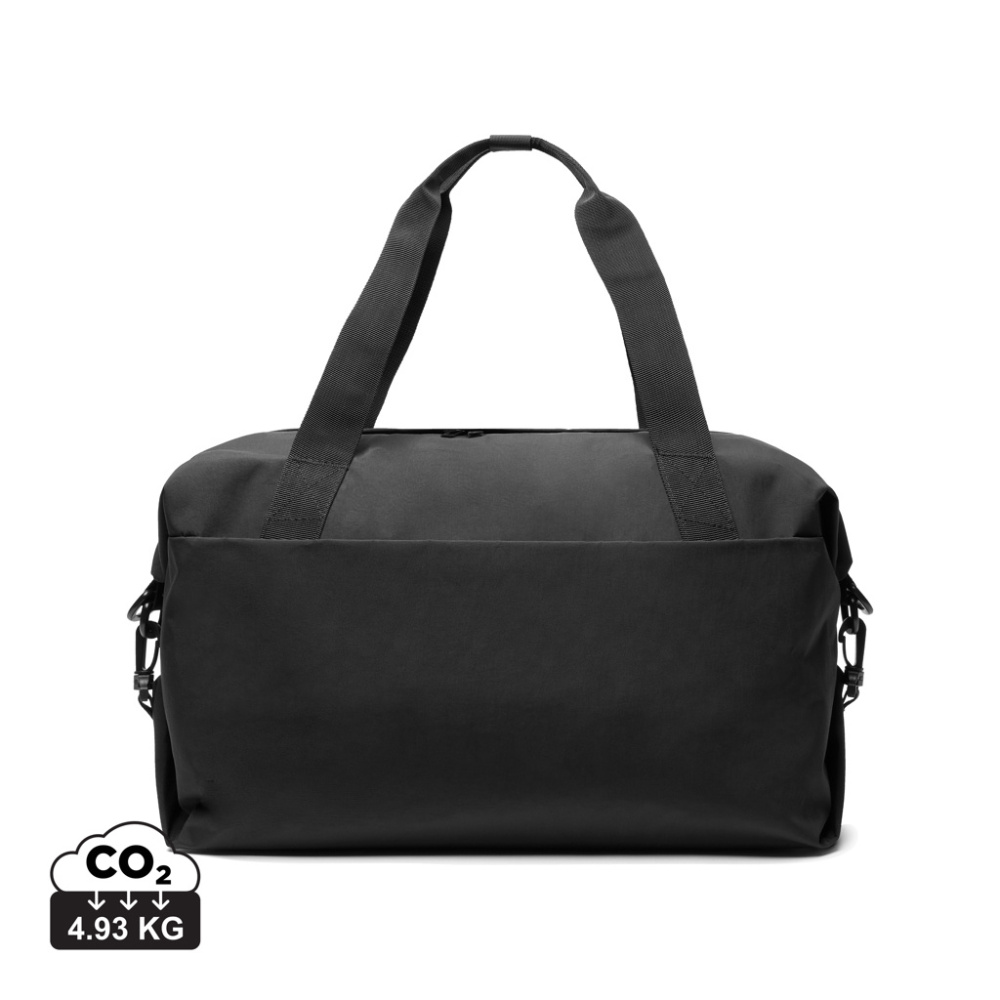 Logo trade promotional items image of: KENTO URBAN RCS recycled nylon Weekender