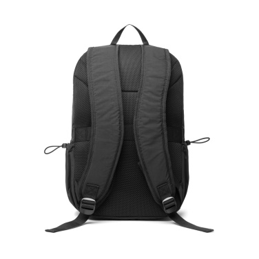 Logo trade promotional merchandise picture of: KENTO URBAN RCS recycled nylon 15.6 inch Backpack with front