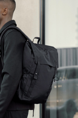 Logo trade corporate gift photo of: KENTO URBAN RCS recycled nylon Everyday Backpack