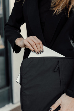 Logotrade promotional item picture of: KENTO URBAN RCS recycled nylon 15.6 inch laptop sleeve