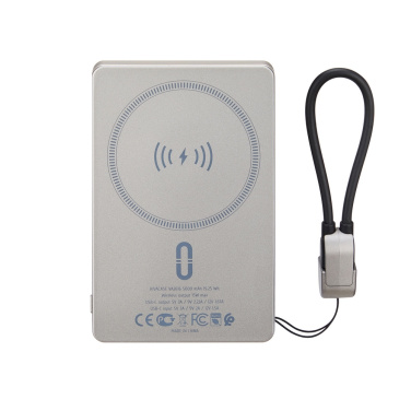 Logo trade promotional merchandise image of: Power Bank Magsafe wireless 15W VA2616 5000 mAh RIVACASE