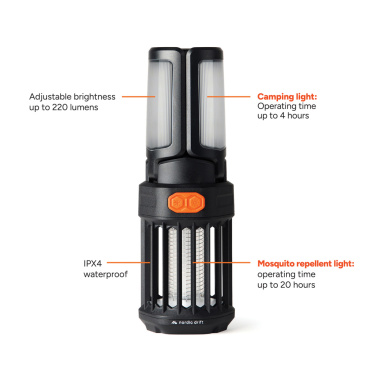 Logotrade corporate gifts photo of: Nordic Drift Titan Portable mosquito repellent camping light