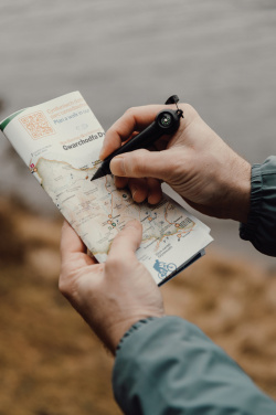 Logotrade promotional gift picture of: Nordic Drift Trial RCS Portable Infinity Pocket Pen W Compas