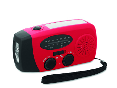 Logotrade corporate gifts photo of: Portable radio SOS with LED torch
