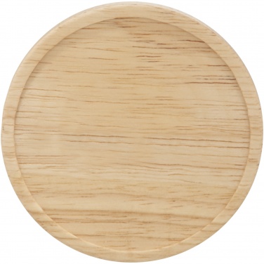 Logo trade firmakingi pilt: Kolde 400 ml keraamiline kruus puidust alusega