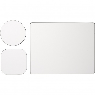 Logo trade reklaamkingituse pilt: Brite-Mat® hiiremati ja tassialuste komplekt