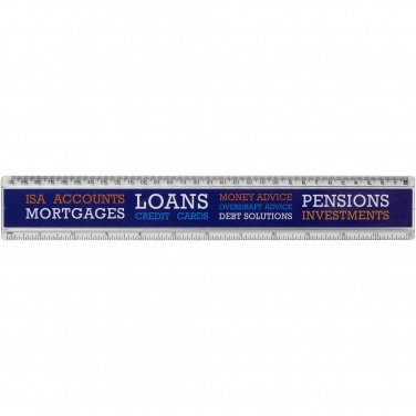 Logotrade ärikingi foto: Ellisoni 30 cm plastikust joonlaud