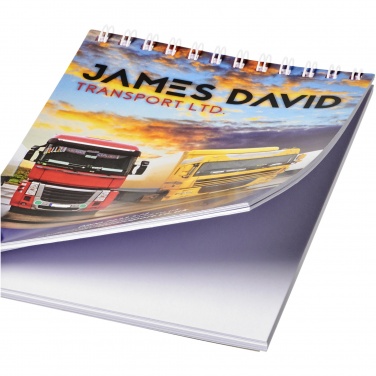 Logo trade reklaamkingitused foto: Desk-Mate® spiraalne A6 märkmik