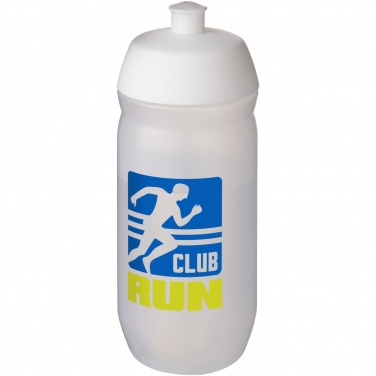 Logo trade reklaamtoote pilt: HydroFlex™ Clear 500 ml pigistatav spordipudel