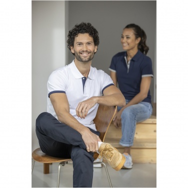 Logo trade reklaamkingitused foto: Morgani lühikeste varrukatega naiste kahetooniline polo