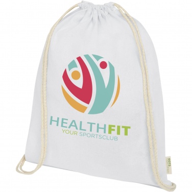 Logo trade ärikingid foto: Orissa 140 g/m² orgaanilisest puuvillast nööriga kott 5L